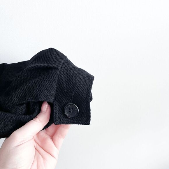 Massimo Moda Collezione Mens Button Front Overshirt Jacket Black Size Large - Picture 4 of 9